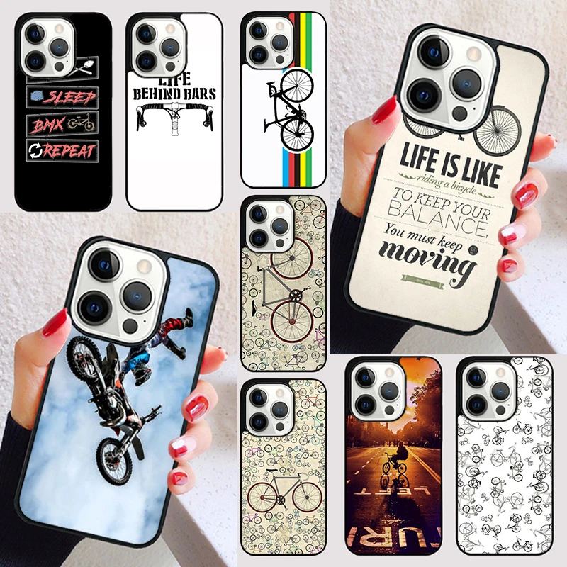 BMX Bike Extreme Sport cover For iPhone 15 16 13 12 11 14 Pro Max Mini Max SE 2020 7 8 15 16 Plus Phone Case