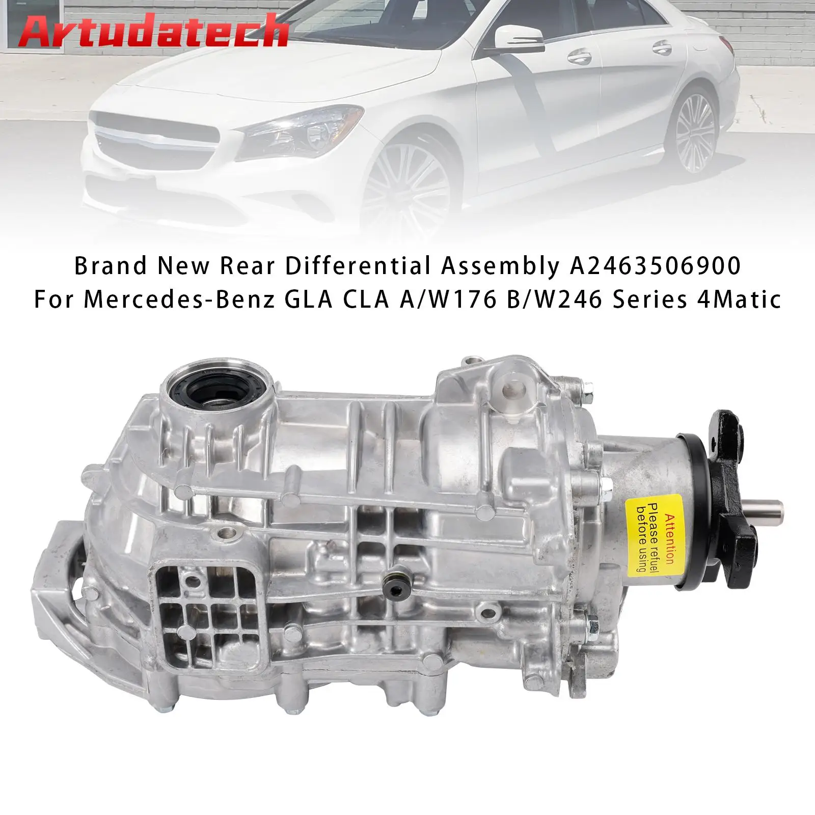 

Artudatech New Rear Differential AssemblyFor Mercedes-Benz GLA CLA A/W176 B/W246 Series Car Accessories