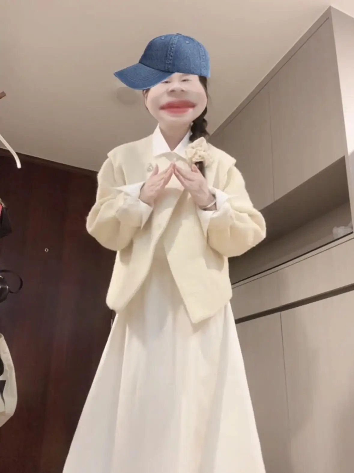 

Tweed Jacket Crop Womens Winter Quilted Fleece-Like Warming Hooded Full-Zip Insulated Warm Shell Comfortable Recreation Trip Ins