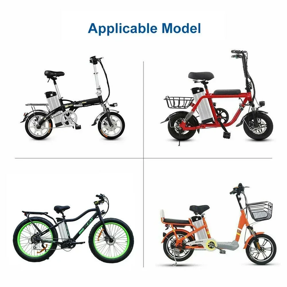48V 20AH 15AH Silverfish Lithium Electric Bike 800W 500W 24V 36V Lithium Ion Electric Bike Bicycle 48V18650 Battery Pack+Charger image 5