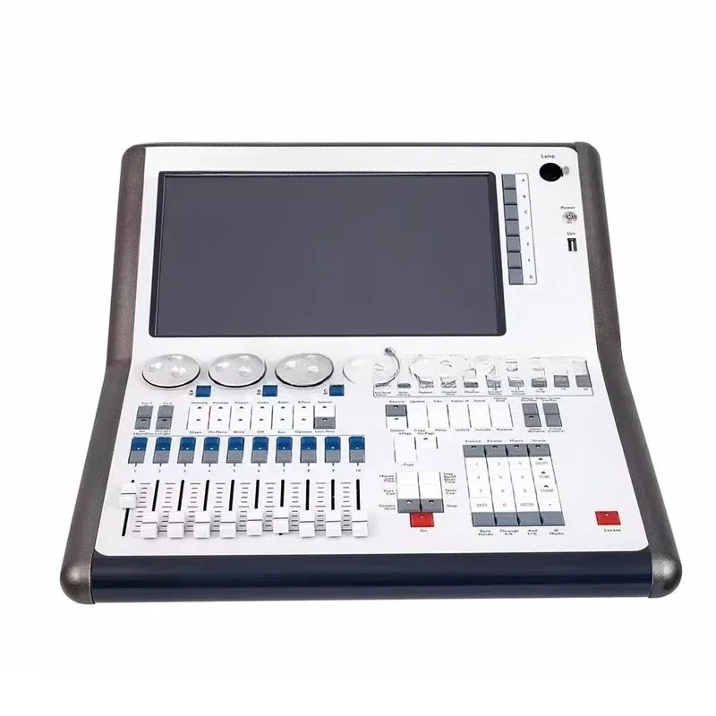 2026 Touch Screen Quartz DMX Console Stage Lighting DMX512 Controller with Flight Case