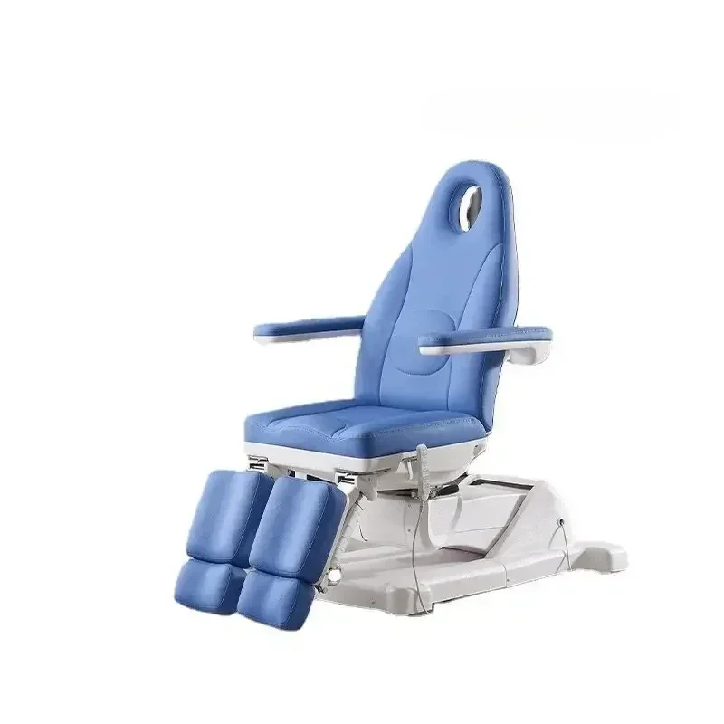 

Electric Beauty Bed Lifting and Foldable Tattoo Chair Rotatable Split Leg Multifunctional Adjustable Chair