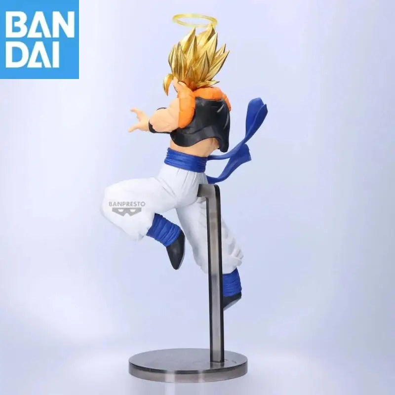 Disponibile Originale Bandai Namco Banpresto Dragon Ball Z Dokkan Battle 10esimo Anniversario Figura Super Saiyan Gogeta Vegeta Giocattolo in PVC