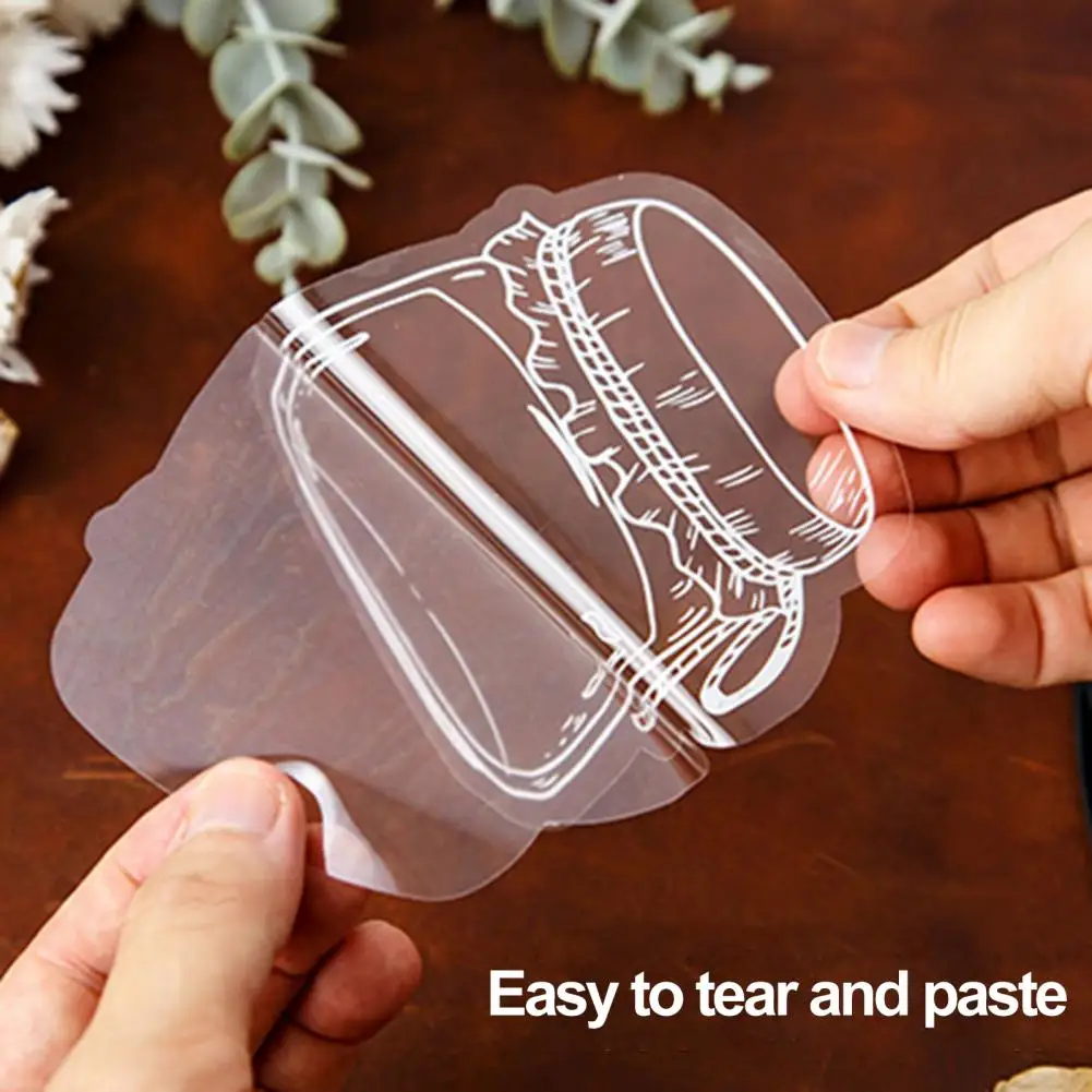 DIY透明ドライフラワーブックマーク、手作りブックマーク、グラスウェアステッカー、ページクリップ、学用品、80個、セット