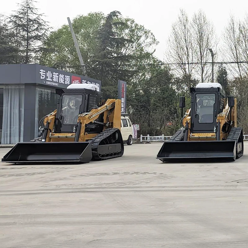 CE/EPA Skid Steer Loader Mini Skid Steer Pequeno Carregador de Jardim Pista Mini Skid Steer Loader para Venda