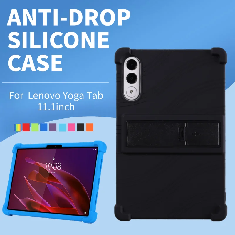 

Для Lenovo Yoga Tab 11,1 дюйма TB710FU Airbags против падения защитный чехол противоударный мягкий силиконовый чехол безопасности