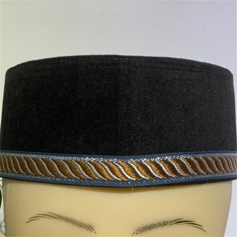 Berretti da barca malesi per uomo abbigliamento Freeshipping cappello da preghiera musulmano Kufi Hijab islamico Arabia saudita Headwraps Party Winter