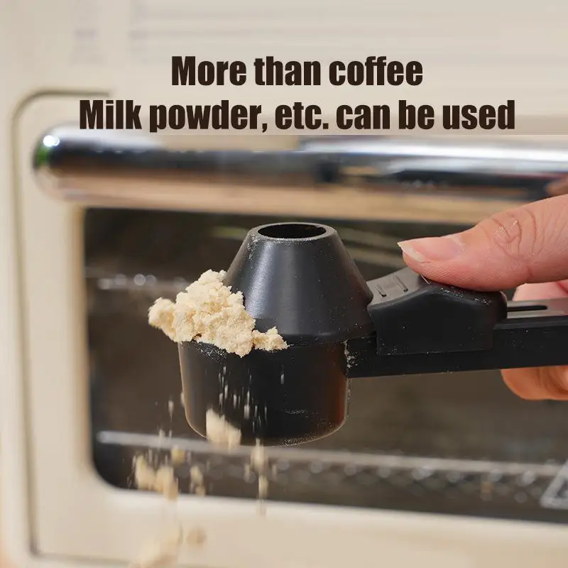 Hot Spill-Proof Protein Powder Sliding Spoon Reusable With Longer Handle Coffee Scoop Measuring Spoon Funnel Kitchen Gadgets