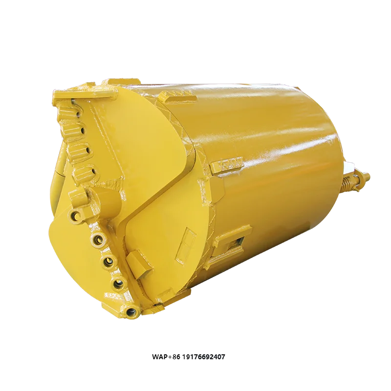 Construction Machine Spare Parts Drilling Tools Bucket Auger Barrel for Rotary Rig Kelly Bar with High Quality  Soilmec