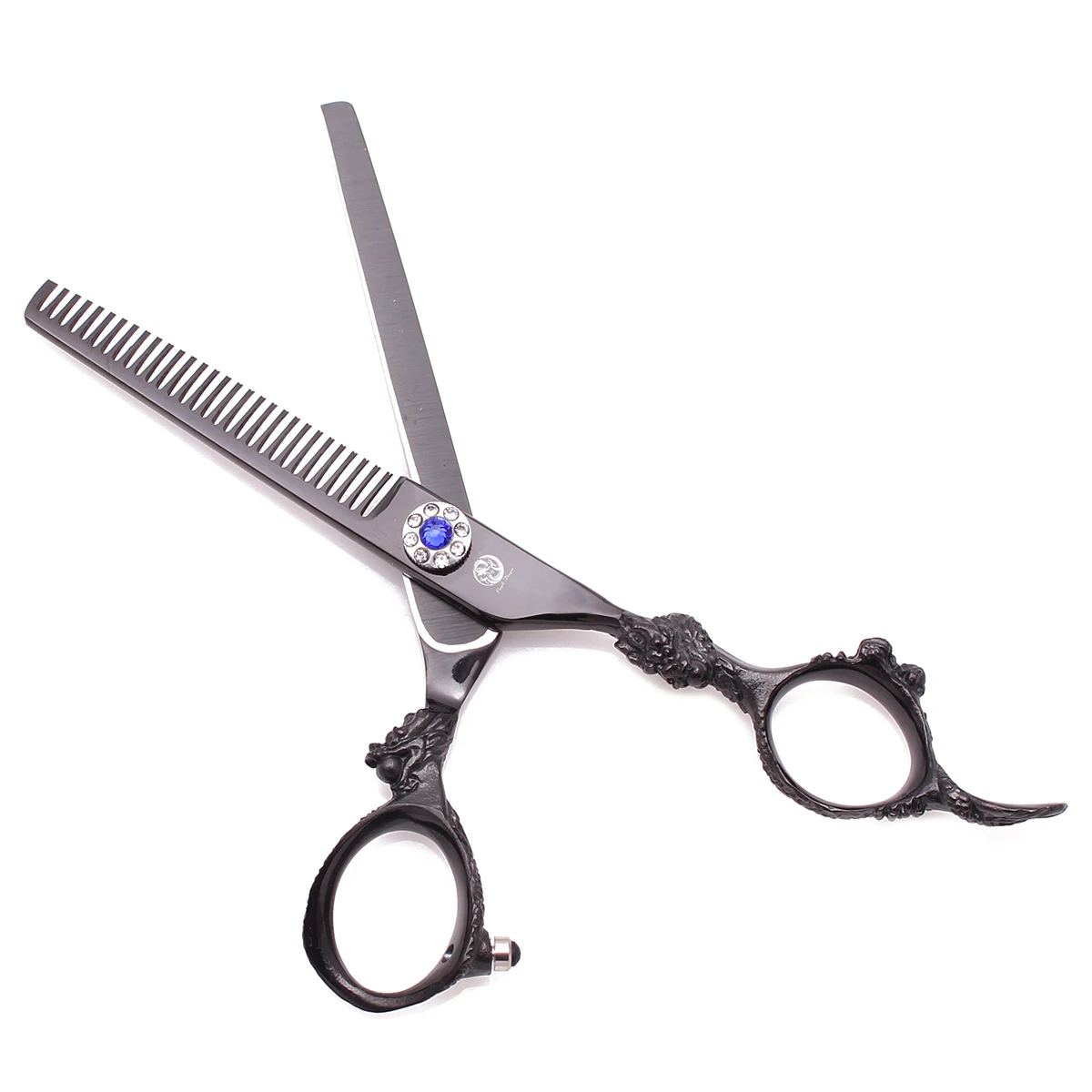 Professionelle Friseurscheren 5,5" 6" Japanische Edelstahlscheren für Friseure Haarscheren Friseursalon Effilierscheren Z9004 – Detail 8