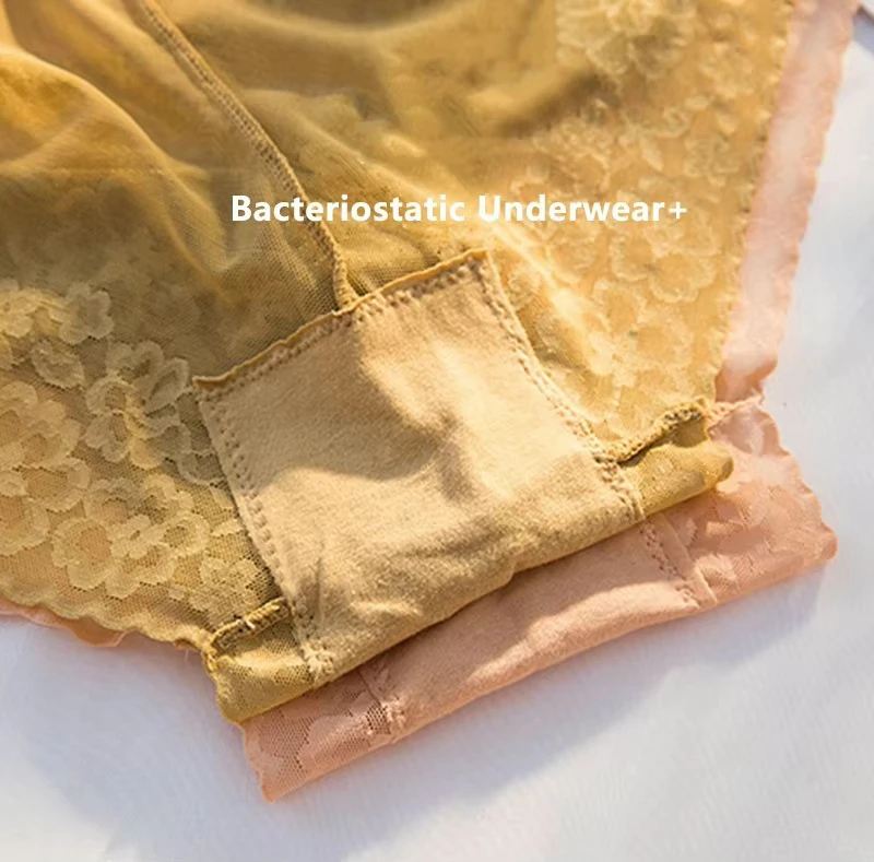 Culotte en dentelle taille متوسط صب نسائي، culotte مثير، sous-vêtements صب الحشو، culotte pour الكبار، tricoté uni tein