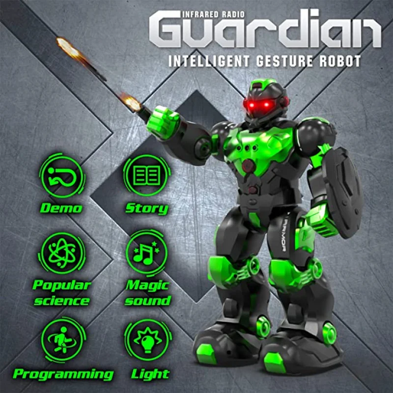 ของเล่นหุ่นยนต์ควบคุมระยะไกลที่ตั้งโปรแกรมได้อัจฉริยะ