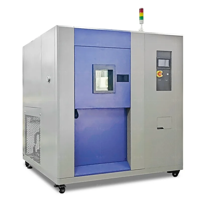 High and low temperature hot and cold shock test chamber Hatchback three boxes Fast temperature change programmable