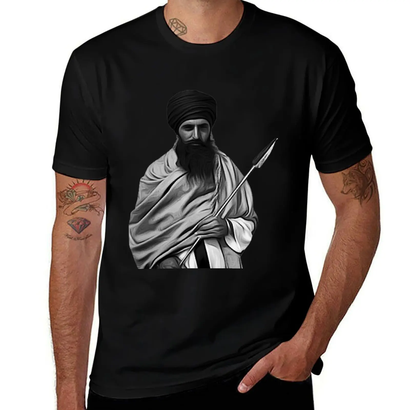 

Sant Jarnail Singh Bhindranwale T-Shirt t shirts for man cotton soft t shirts for man pack cotton man tshirt T-Shirt