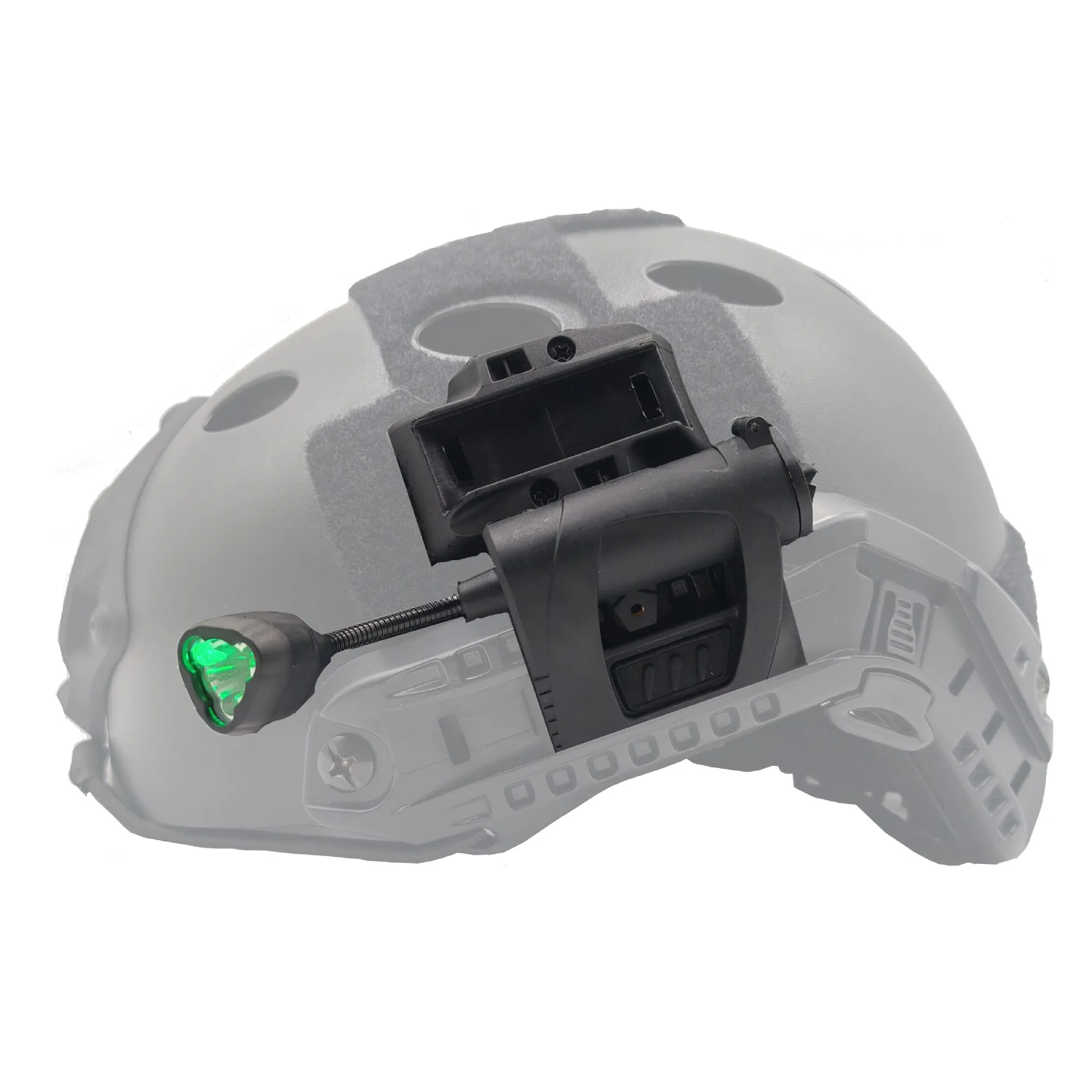 

MPLS CHARGE 4 Mode Helmet Light,Adapts to FAST Helmets, Survival Signal Light with Mount Accessories for ARC Fast