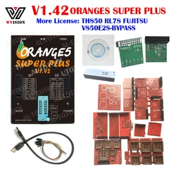 V1.42 Full Activation V1.38 Orange5 Orange 5 Super Programming With Full Adapter ECU Programmer Tool Add Many New Licenses