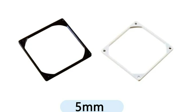 80mm Case Fan Mod Riser Bracket, Dummy Radiator Spacer with Free Screws
