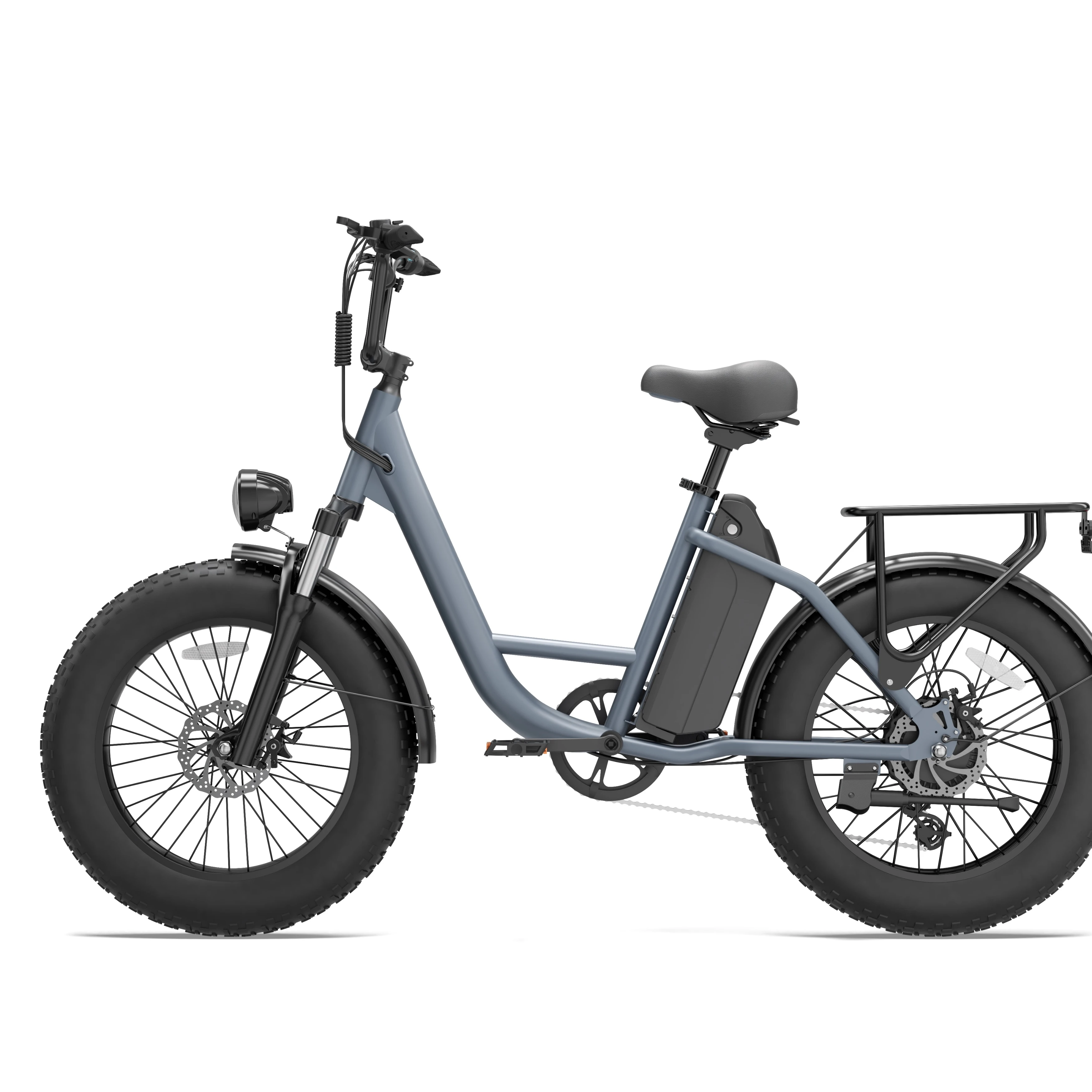 AliExpress NONE URLFE E20 PRO 20 Inch Fat Tire Electric Bike Adults 250W UK Legal E Bike 48V 15.6Ah Long Range Battery Commuter Bicycle All Terrain Mountain Ebike Shimano 7 Speed Front Rear Disc Brake IP54 Waterproof