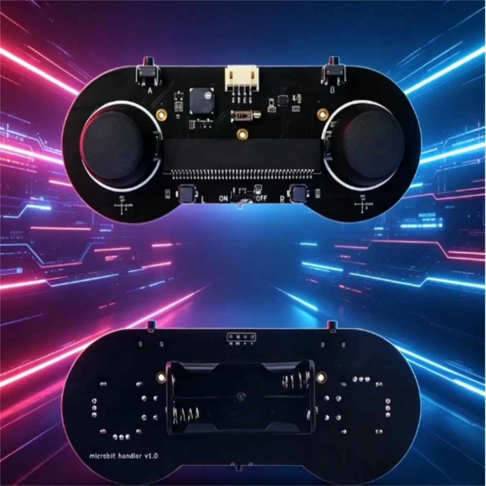 Joystick Gamepad Module Micro:Bit Robot Car with Motor Buzzer for STEM Micro:Bit Robot Car with Motor Buzzer for STEM