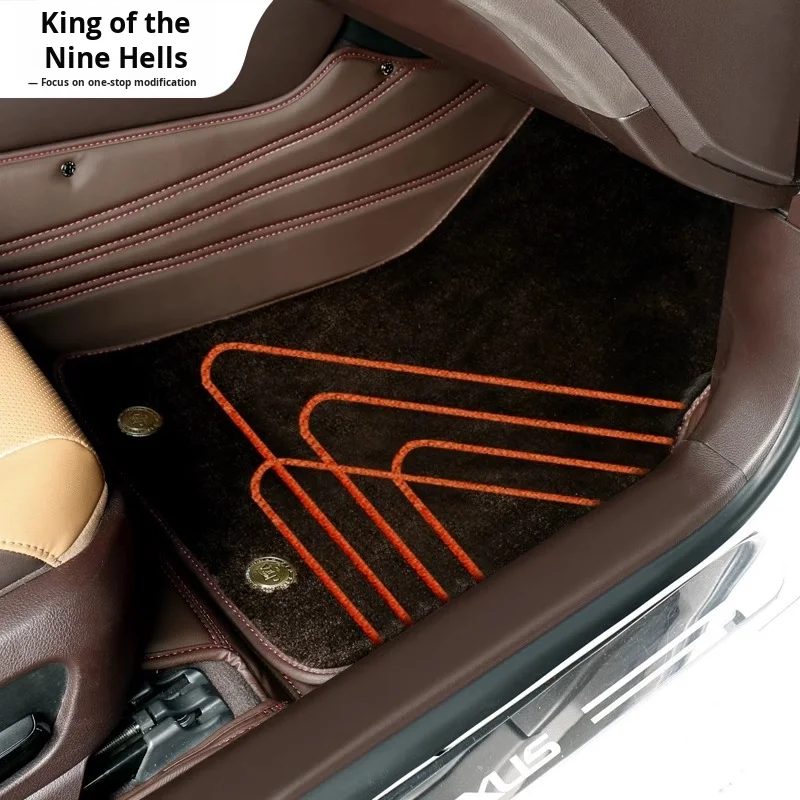 

Полностью закрытый кожаный автомобильный напольный коврик для Lexus ES200 ES300H, автомобильный коврик, автомобильные аксессуары