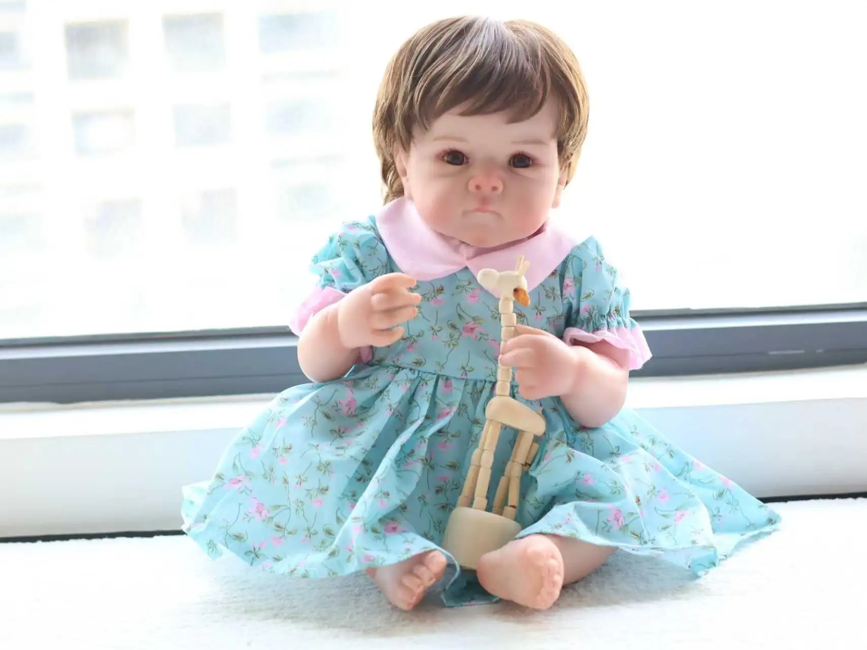 18 inch Bettie Reborn Doll Girl Baby Birthday Gift Christmas Gift Simulated Baby Toy