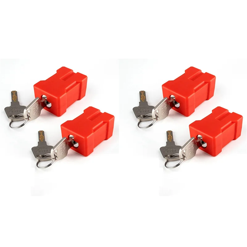 

Y50A-4Set Plug Lock-Устройство блокировки вилки электрического шнура, обслуживание электрического отключения подходит для стандартных 2 и 3-контактных вилок США