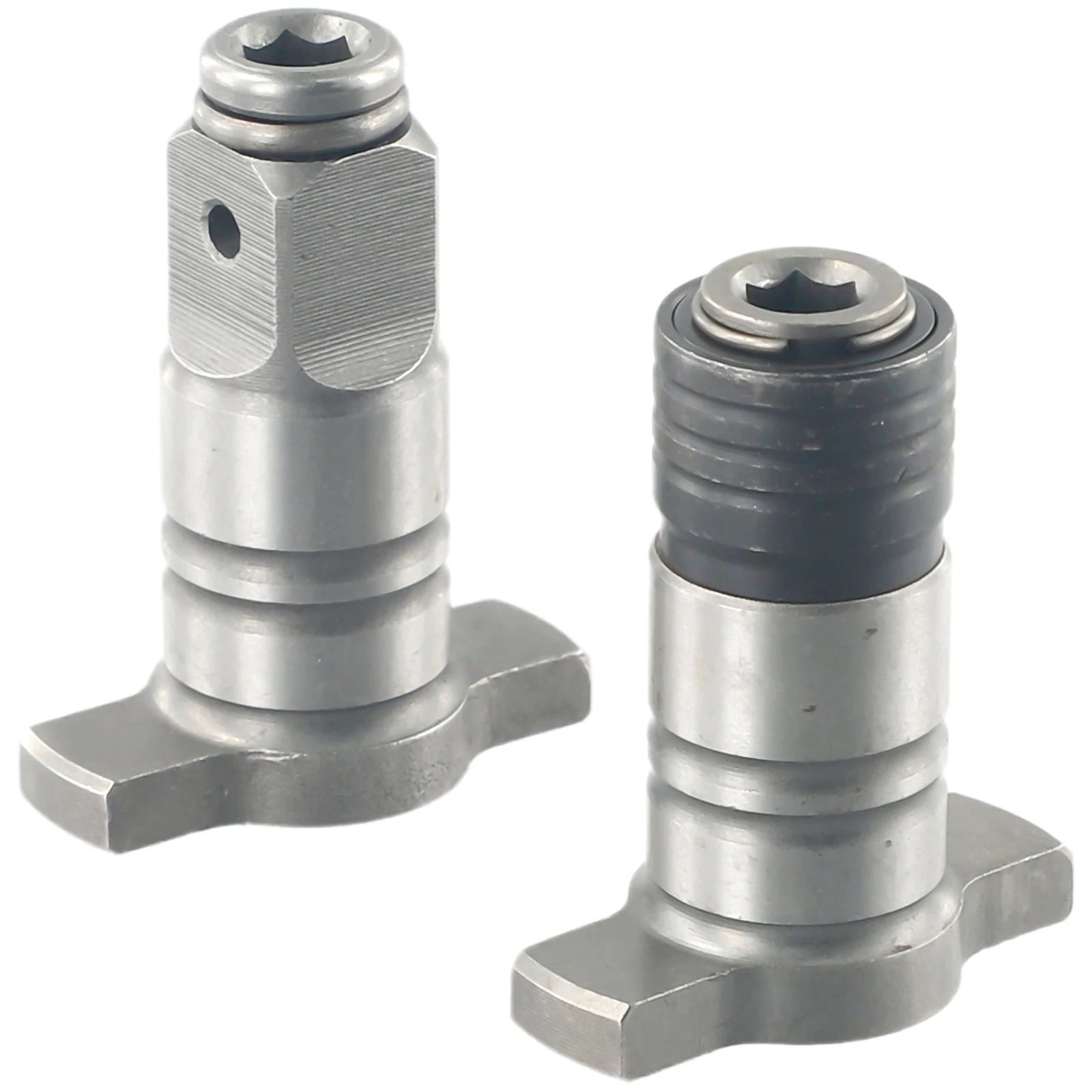 2pc 46mm chave elétrica sem escova eixo acessórios de metal eixo quadrilátero chave sem fio parte acessórios da ferramenta elétrica