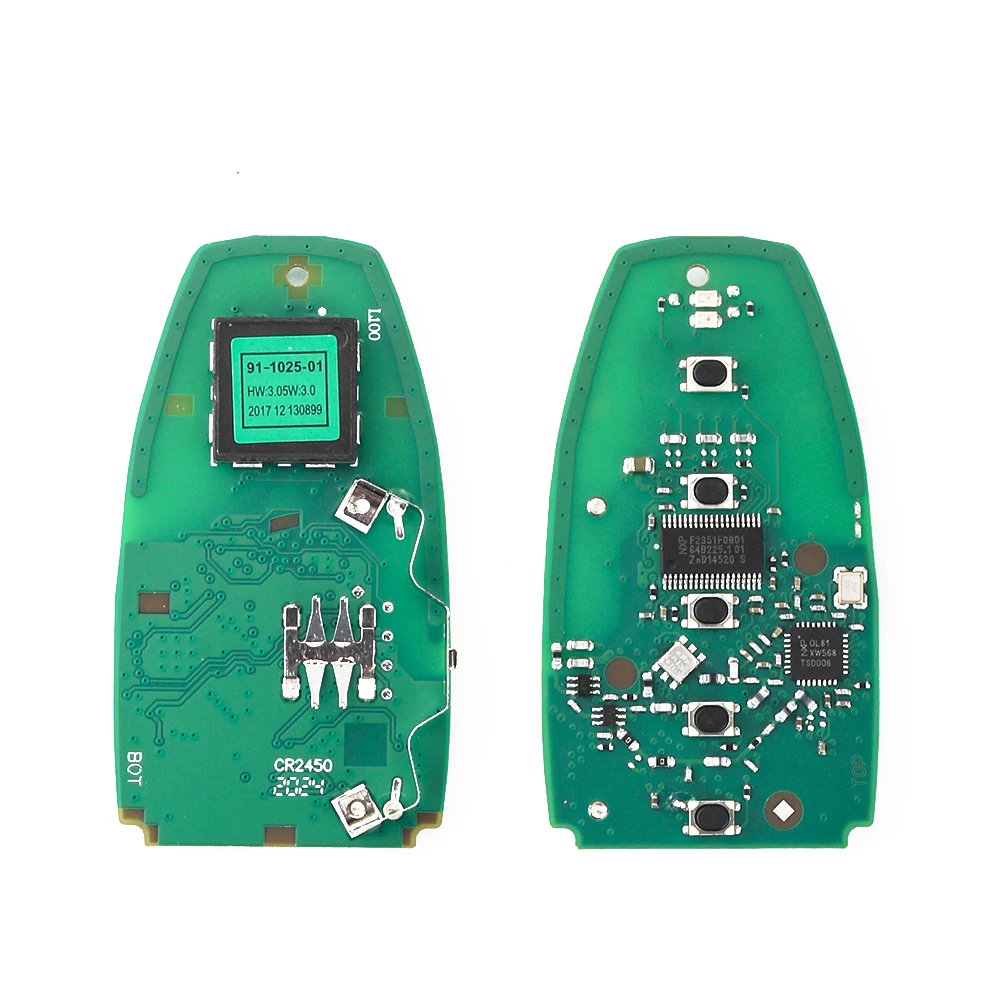 Dandkey 433/868/902MHz kluczyk samochodowy z pilotem dla Ford Edge eksploratora wyprawy Fusion mustanga M3N-A2C93142600 ID49 Chip bezkluczykowy