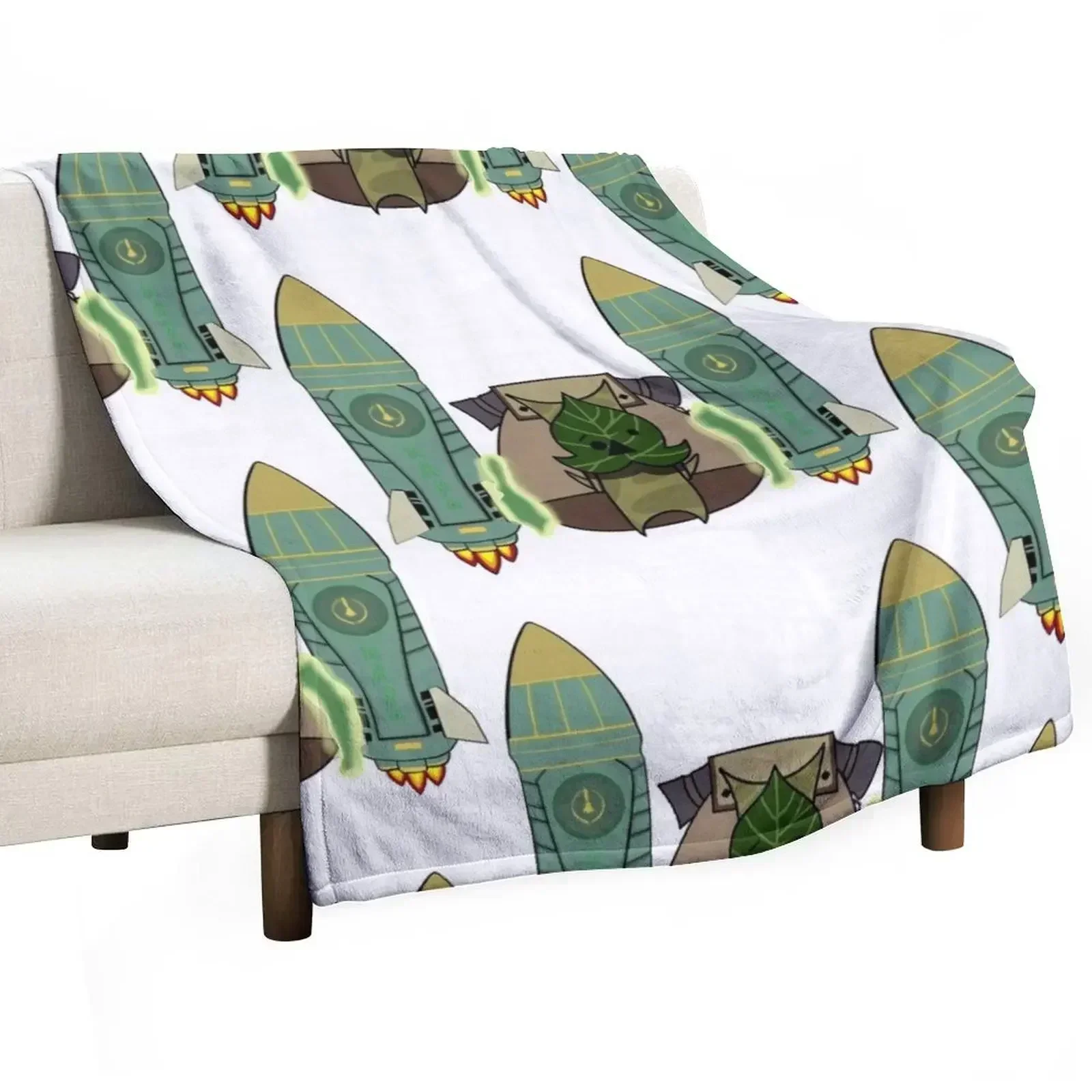 rocket korok totk botw Throw Blanket Blankets For Sofas halloween Blankets