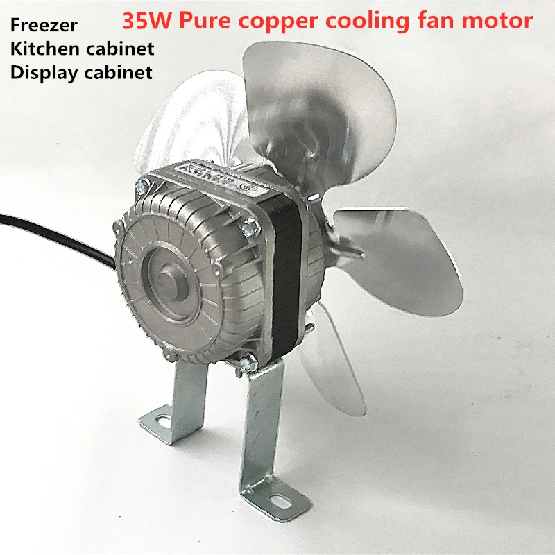 35W AC Refrigerator Condenser Motor 220V Freezer Compressor Cooling Fan Condenser Fan Motor For Freezer