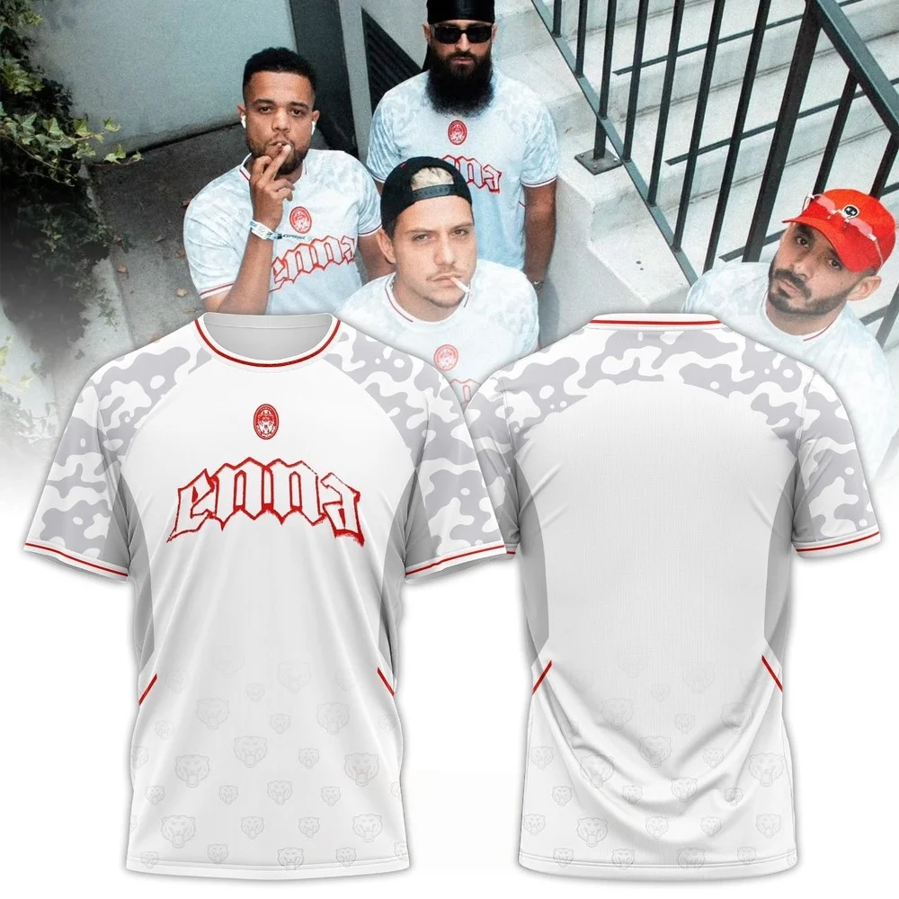 2026 PLK Polak Enna Music Tour Jersey Shirt , French Rapper 3D Print Unisex Football Jersey,  Men and Women Y2k Shirt, Fan Gift