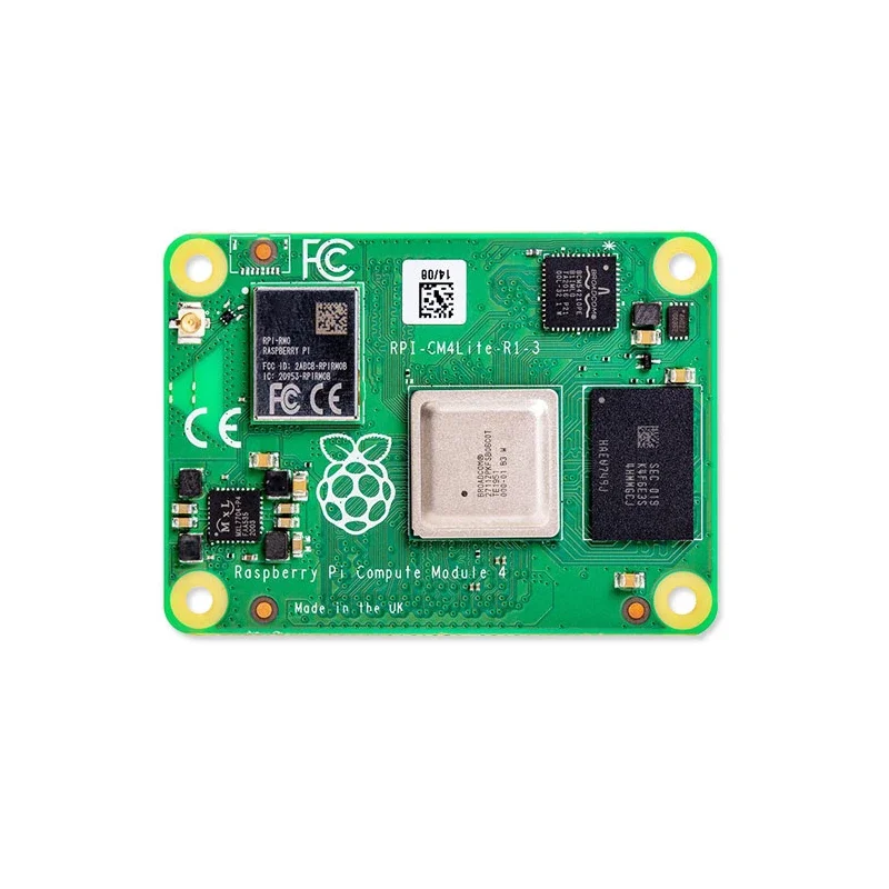 وحدة حساب Raspberry Pi CM4 4 لوحة تطوير اختيارية 8 جيجابايت رام / 8 / 16 / 32 جيجابايت EMMC Flash Wifi & BT لوحة صناعية