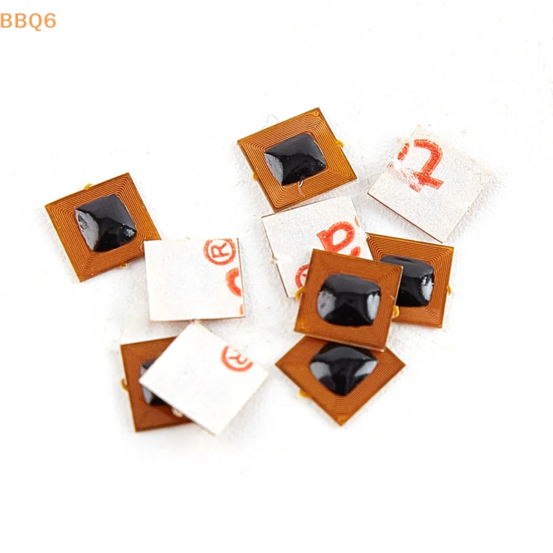 ‥5pcs/set Programmable 5*5mm Micro FPC NFC Ntag213 RFID Tag Sticker 1mm Reading Range