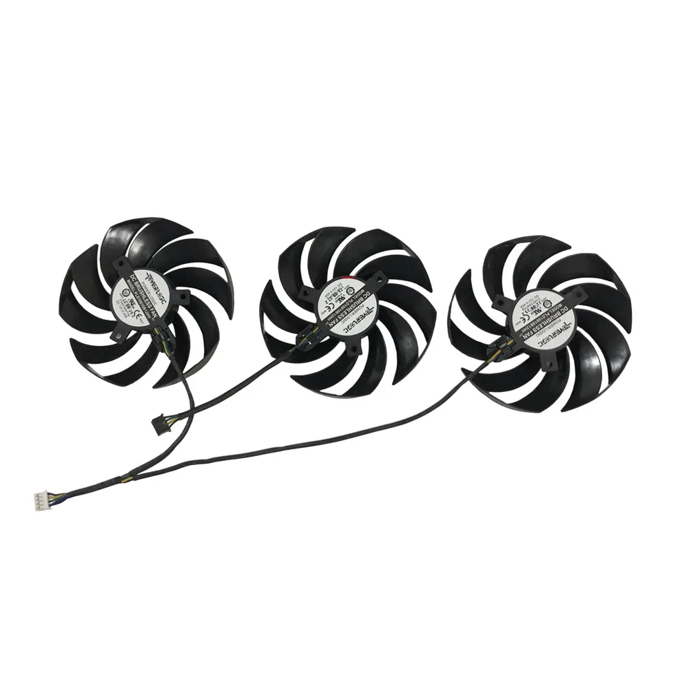 Graphics Card Fan,PLD10010B12HH,For MSI RTX 3090 Ti 3090ti GAMING X TRIO,VGA GPU Video Cards Cooling