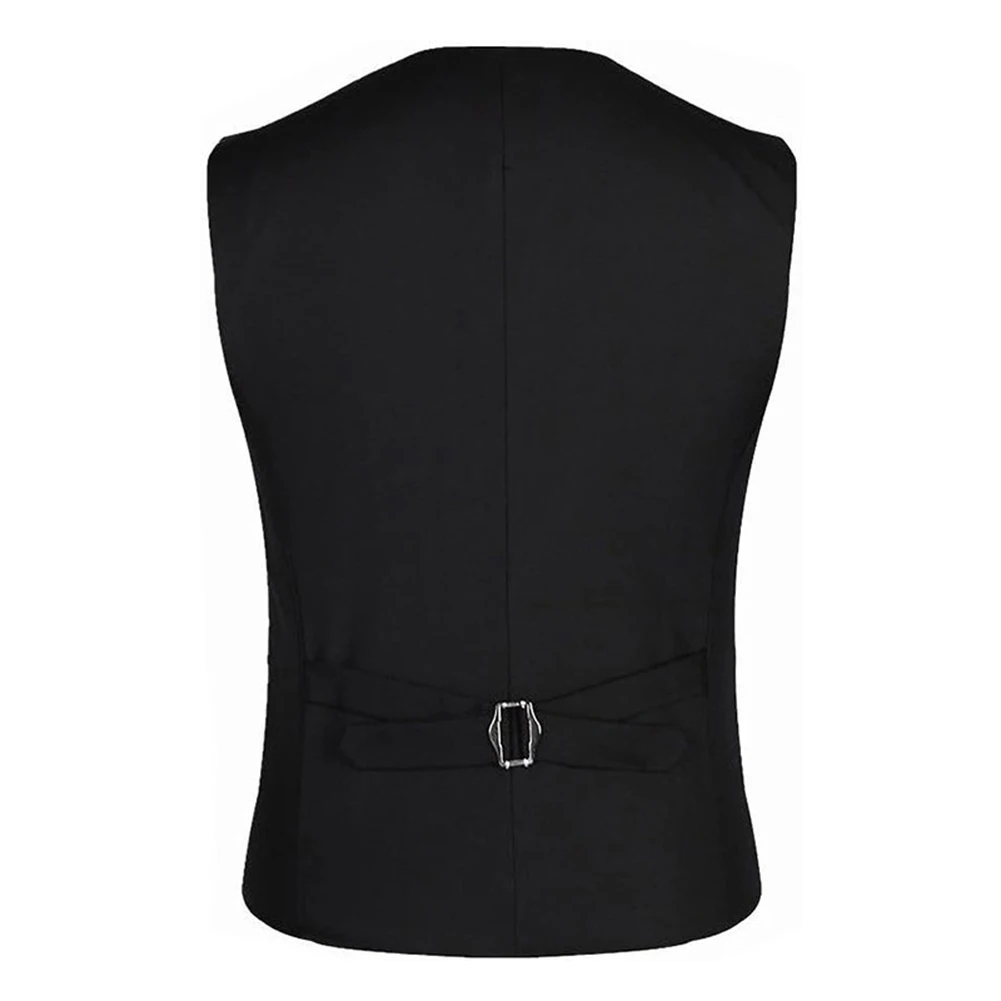 Fashion Men Business Double Breasted Suit Vest 3D Floral Printed Waistcoat Slim Formal Gothic Steampunk Victorian Vests Clothing