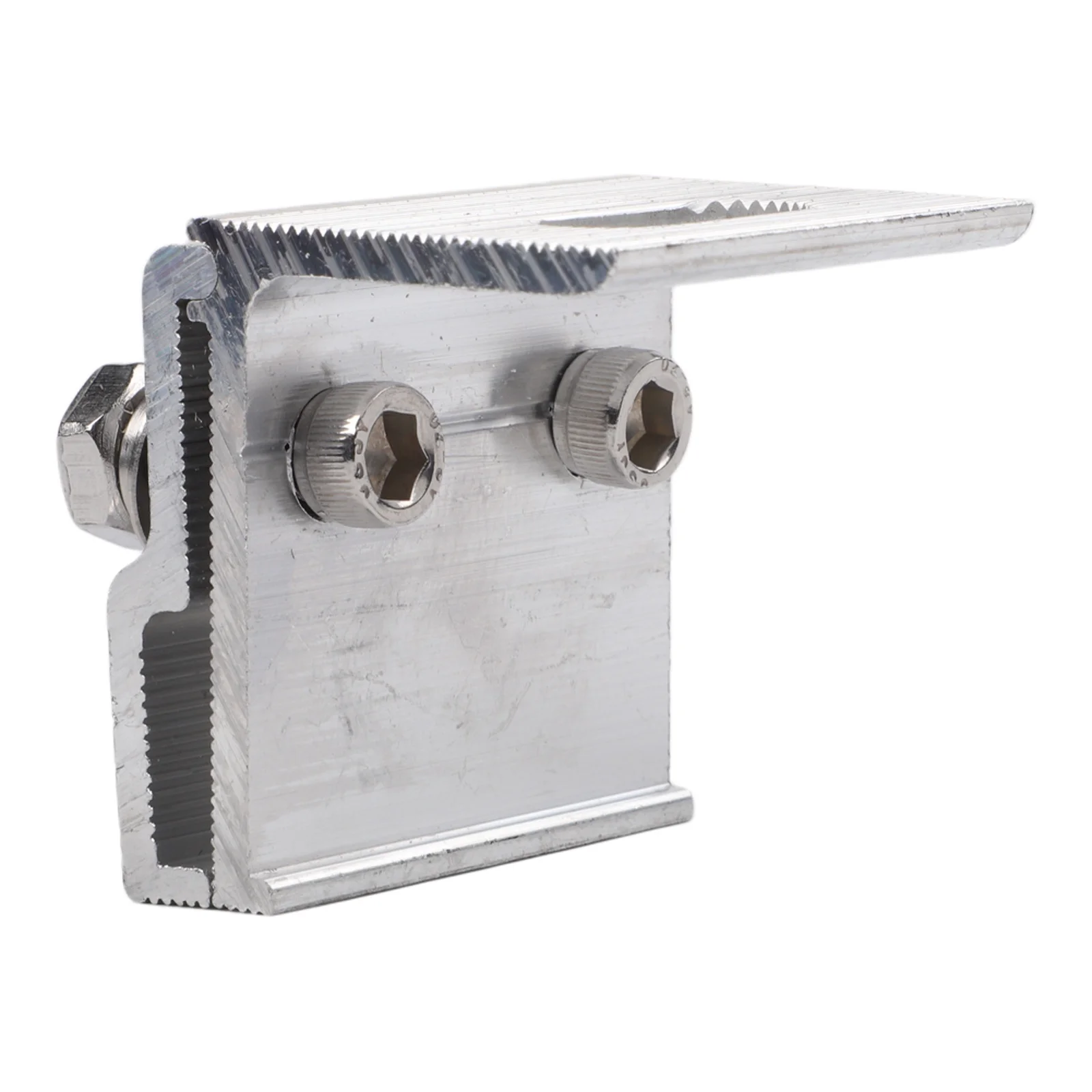 1/4Pcs Aluminium Standing Seam Clamp Solar Standing Seam Clamp Kit Seam Clips Folded Sheet Metal Roofs Power Accessories