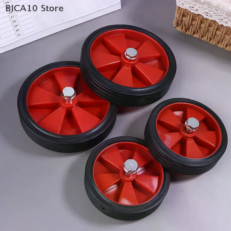 2Pcs Wheel Replacement Air Compressor 5/6 Inch Air Compressor Accessories Caster Wheels With Screws For Air Pumps Power Tool