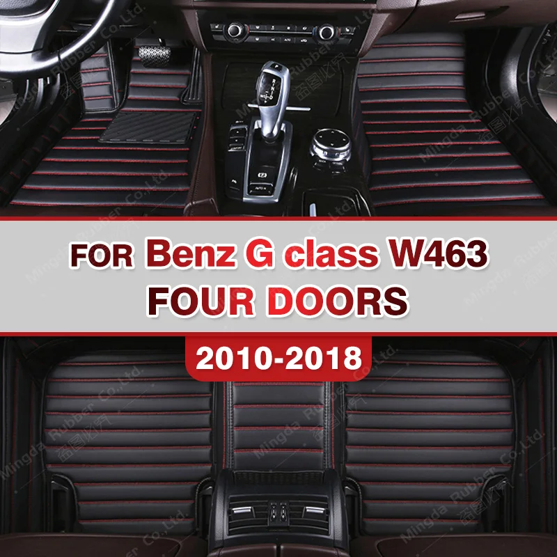 

Car Floor Mats For Benz G W463 2010-2012 2013 2014 2015 2016 2017 2018 Custom Auto Foot Pads Carpet Cover Interior Accessories