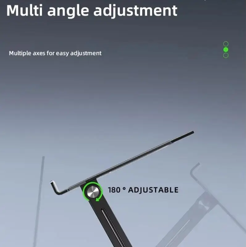 Porta tablet per laptop per laptop a doppio braccio a doppio braccio U2je