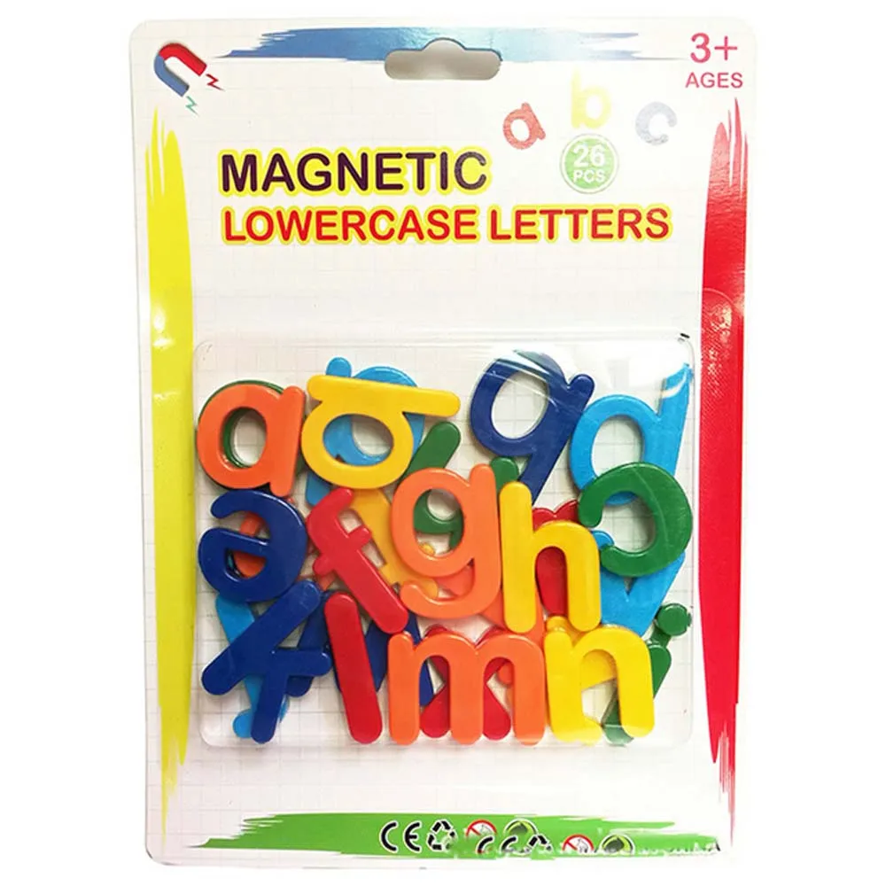 Alphabet Learning  Spelling Counting Magnetic Stickers Plastic Refrigerator Stickers Magnetic Digital Alphabet Letters Stickers