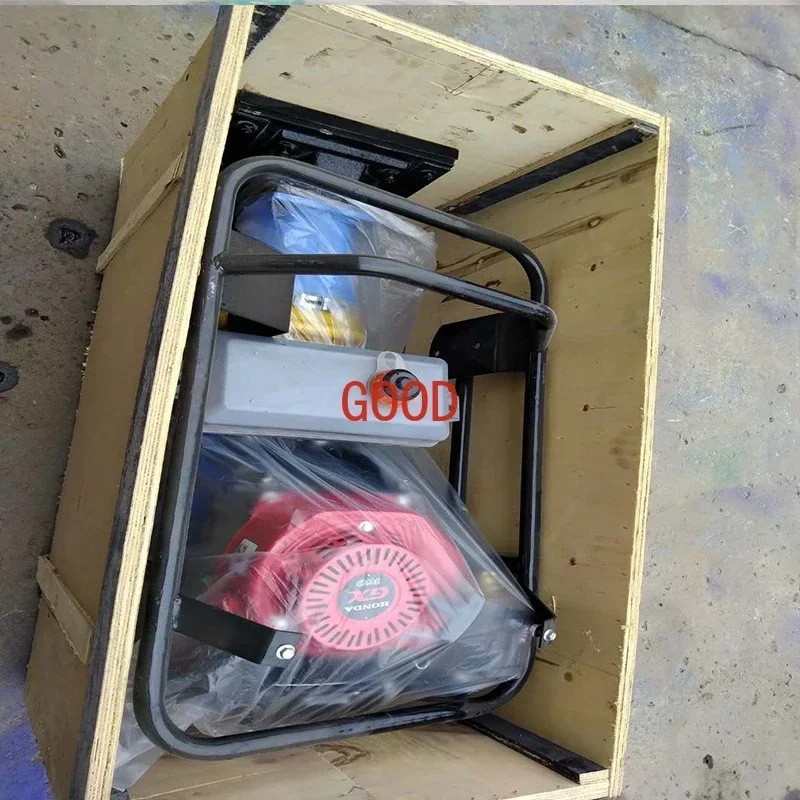 Небольшой бензиновый ударный компактор для пола, электрический