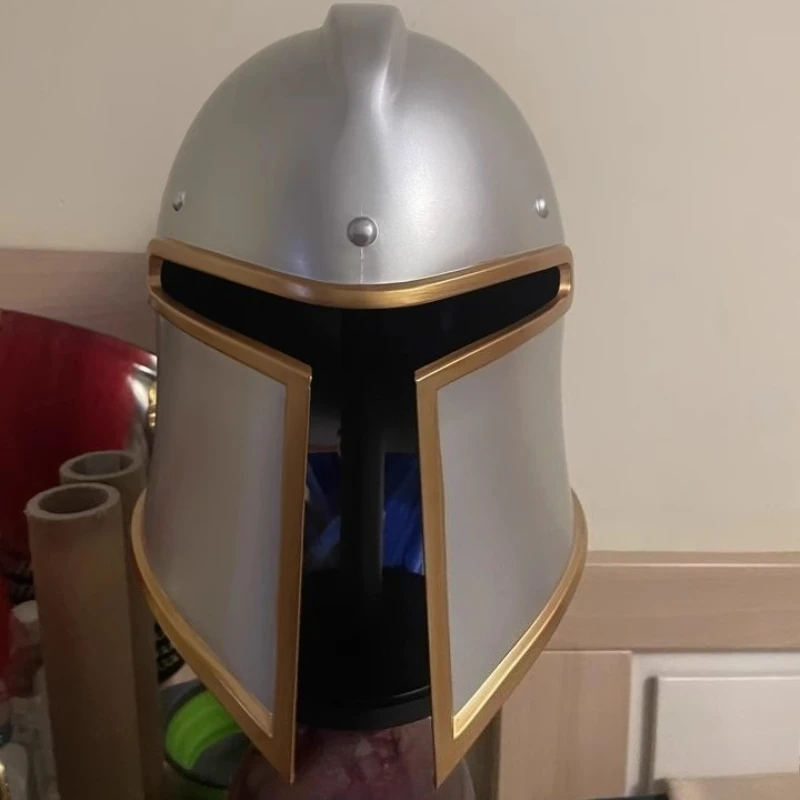 

Anime 1/1 WOW Stormwind Champion City soldiers Helmet mask Comic Exhibition Costume prop party Cosplay gift