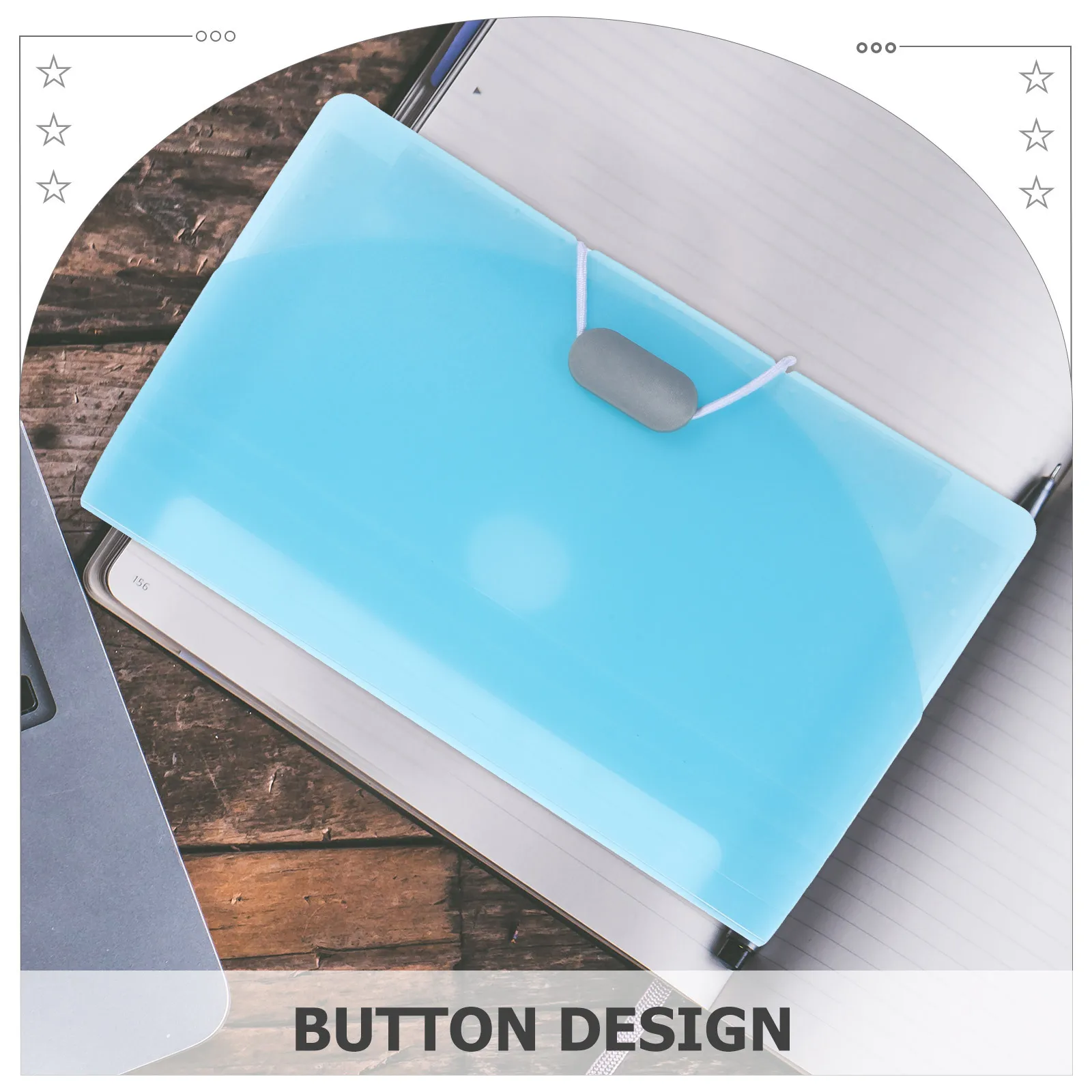 Large Capacity Document File Folder Expanding Organizer Accordion Binder Portable Paper Storage Multi Pocket Folder For Office