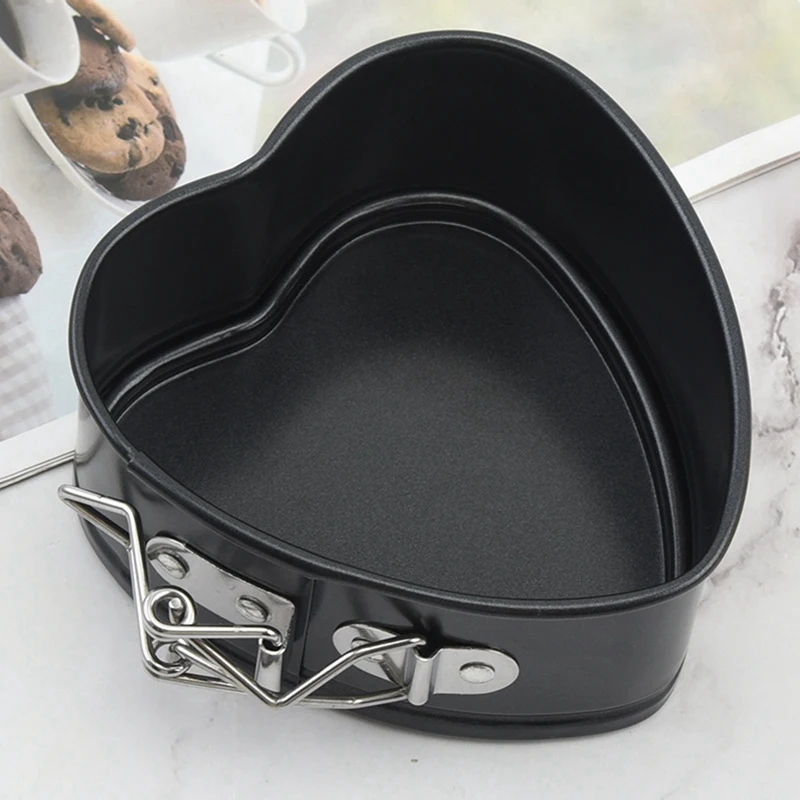 2 pezzi Springform Pan 9 pollici 4 pollici, pentole per Cheesecake Premium fondo rimovibile, Set di teglie rotonde a forma di molla