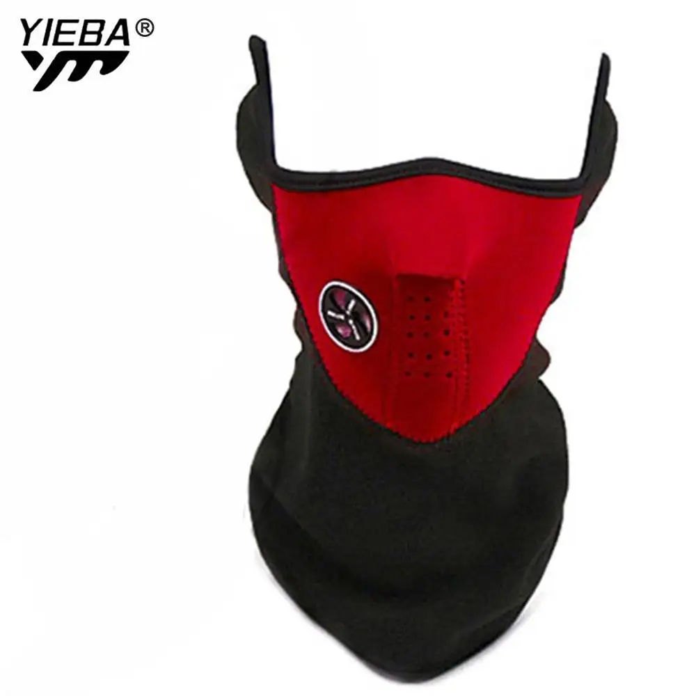 warm face mask new style motorcycle windproof mask outdoor sports warm ski caps bicycle bike balaclavas half face mask