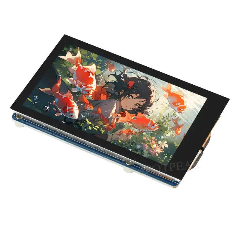 Raspberry Pi 3.5inch DSI LCD Capacitive Touch Screen IPS 480x800 5-Point MIPI Display for RPi 5 4B 3B+ CM4 Portable Monitor