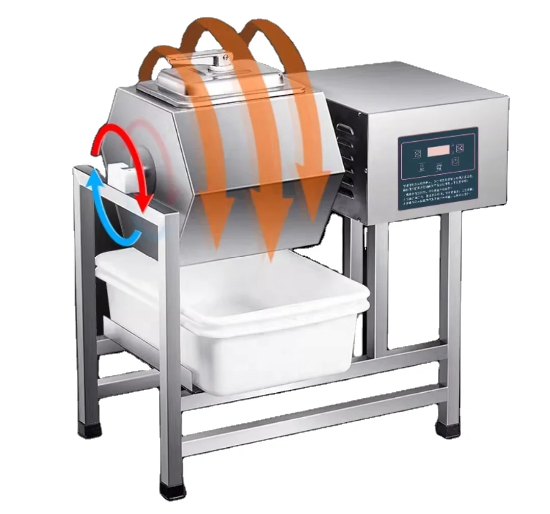 Meat Vacuum Tumbler Computer Marinated Machine Food Marinating Machine