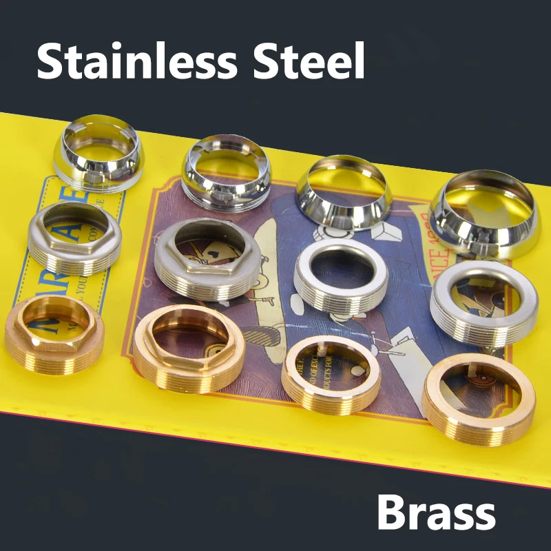 

Латунь/нержавеющая сталь Сердечник смесителя Декоративная крышка сальника Крышки смесителя для кухонной раковины