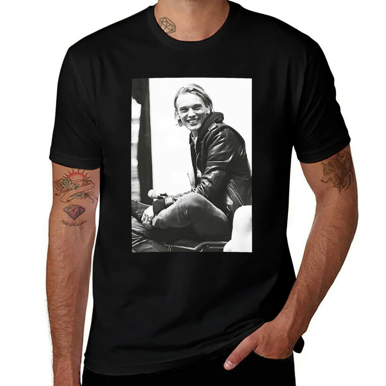 

Great Gift Jamie Campbell Bower Gift For Fan T-Shirt customs plus size clothes customs design your own t shirts men