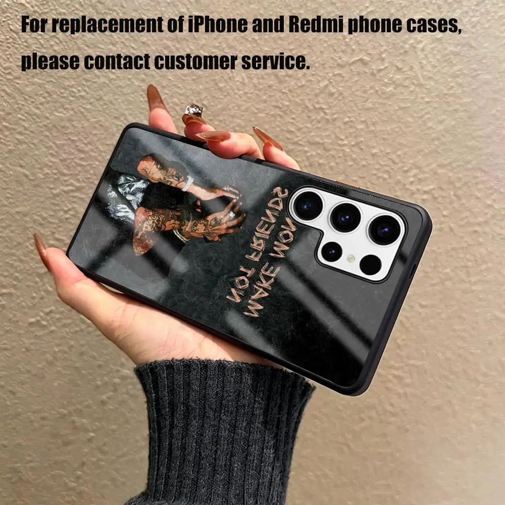 A-Chris Brown Rapper Breezy Phone Case For Samsung S26 S25 S24 S23 S22 S21 S20 Plus Ultra Glass Fold A Magnetic Case